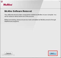 McAfee CleanUp Tool